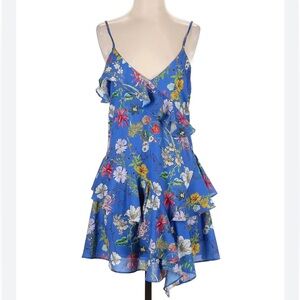 Parker Floral Print "Holly" Dress with Ruffles